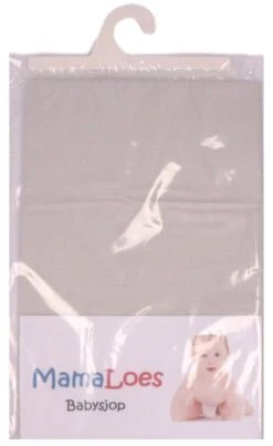 MamaLoes Grijs 90 X 90 Cm Boxmatras Hoeslaken 67009 -Goedkope Babywinkel 27467 26588 26578 Grijs verpakking