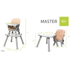 4Baby Master XXIII Camel 6-in-1 Kinderstoel -Goedkope Babywinkel 4baby master xxiii camel 6 in 1 kinderstoel 15