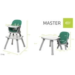 4Baby Master XXIII Green 6-in-1 Kinderstoel -Goedkope Babywinkel 4baby master xxiii green 6 in 1 kinderstoel 15