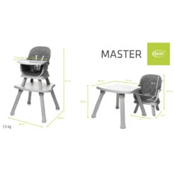 4Baby Master XXIII Grey 6-in-1 Kinderstoel 31 4Baby Master XXIII Grey 6-in-1 Kinderstoel -Goedkope Babywinkel 4baby master xxiii grey 6 in 1 kinderstoel 15