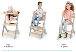 Kinderkraft Enock Grijs/Naturel Houten Kinderstoel Met Zitverkleiner KHENOC0PGRY0000 18 Kinderkraft Enock Grijs/Naturel Houten Kinderstoel Met Zitverkleiner KHENOC0PGRY0000 -Goedkope Babywinkel Kinderkraft Enock Grey Kinderstoel met Zitverkleiner KHENOC0PGRY0000 6