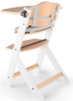 Kinderkraft Enock Wit/Naturel Houten Kinderstoel Met Zitverkleiner KHENOC0PWHT0000 -Goedkope Babywinkel Kinderkraft Enock White Kinderstoel met Zitverkleiner KHENOC0PWHT0000 5