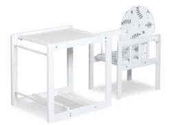 MamaLoes Wit Lily Kinderstoel -Goedkope Babywinkel MamaLoes Wit Lily Kinderstoel 1