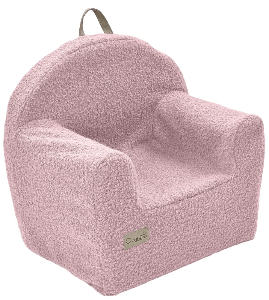 Albero Mio Boucle Pink Kinderfauteuil 2 Albero Mio Boucle Pink Kinderfauteuil