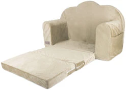 Albero Mio Cloud Sofa Velvet Beige Slaapbank V110 -Goedkope Babywinkel albero mio cloud sofa beige slaapbank v110 2