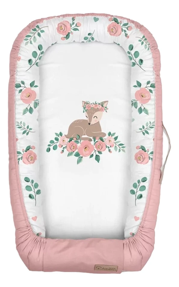 Albero Mio Nature & Love Rose Babynest N001 3 Albero Mio Nature & Love Rose Babynest N001