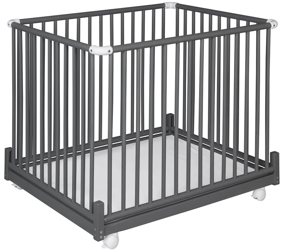 Amal II Max Grijs 80 X 100 Cm Inklapbare Box 3 Amal II Max Grijs 80 X 100 Cm Inklapbare Box