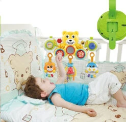 Bo Jungle B-Activity Arch Music & Lights Bear Babygym B910100 -Goedkope Babywinkel asset 1045489