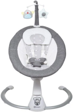 Babygo Homey Set Grey/White Babyschommel En Kinderstoel 19024 24 Babygo Homey Set Grey/White Babyschommel En Kinderstoel 19024 -Goedkope Babywinkel babygo homey grey swing babyschommel 109 2 1 1 3