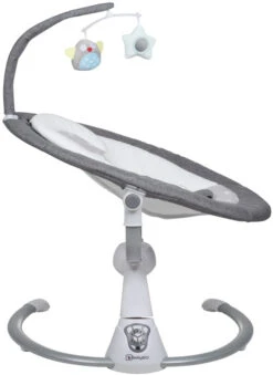 Babygo Homey Set Grey/White Babyschommel En Kinderstoel 19024 26 Babygo Homey Set Grey/White Babyschommel En Kinderstoel 19024 -Goedkope Babywinkel babygo homey grey swing babyschommel 109 2 3 1 3