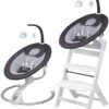 Babygo Homey Set Black/White Babyschommel En Kinderstoel 19014 1 Babygo Homey Set Black/White Babyschommel En Kinderstoel 19014 -Goedkope Babywinkel babygo homey set dark greywhite babyschommel en kinderstoel 19014 1