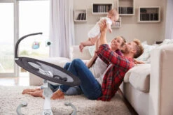 Babygo Homey Set Black/Grey Babyschommel En Kinderstoel 19012 -Goedkope Babywinkel babygo homey swing babyschommel 5 1 2