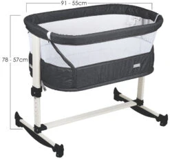 Babygo Vivaldi Dark Grey Wieg Aan Bed 4653 16 Babygo Vivaldi Dark Grey Wieg Aan Bed 4653 -Goedkope Babywinkel babygo vivaldi dark grey wieg aan bed 4653 6