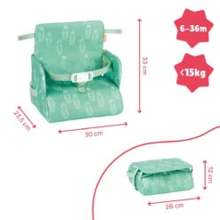 Badabulle Beer 2-in-1 Booster Stoelverhoger En Tas B009409 10 Badabulle Beer 2-in-1 Booster Stoelverhoger En Tas B009409 -Goedkope Babywinkel badabulle beer 2 in 1 stoelverhoger en tas b009409 3 1