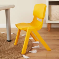 Bieco Geel Kunststof Kinderstoeltje 04000001 -Goedkope Babywinkel bieco geel kunststof kinderstoeltje 04000001 5