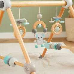 Bieco Olifant Houten Babygym 23000056 -Goedkope Babywinkel bieco olifant houten babygym 23000056 8