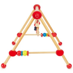 Bieco Toys My First Gym Red Houten Babygym 23000004 -Goedkope Babywinkel bieco toys my first gym red houten babygym 23000004 3