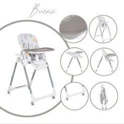 Cangaroo Bueno Grijs Kinderstoel 109979 -Goedkope Babywinkel cangaroo bueno grijs kinderstoel 109979 11