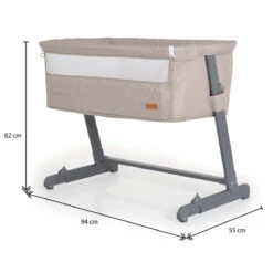 Cangaroo Connect Us Beige Wieg Aan Bed -Goedkope Babywinkel cangaroo connect us beige wieg aan bed 11