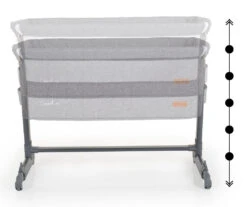 Cangaroo Connect Us Grey Wieg Aan Bed -Goedkope Babywinkel cangaroo connect us grey wieg aan bed 8