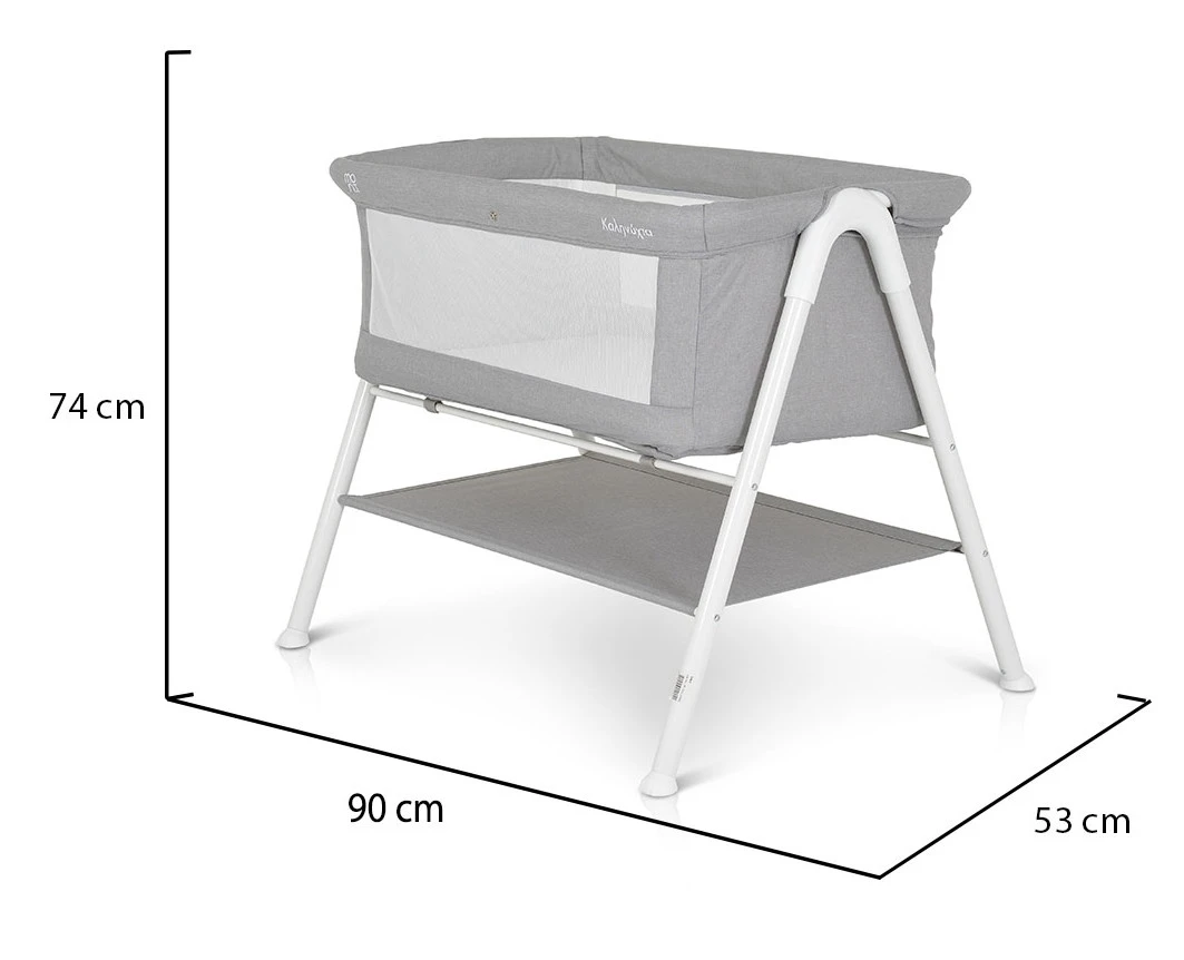 Cangaroo Kalinihta Grey Wieg 9 Cangaroo Kalinihta Grey Wieg - Afbeelding 7