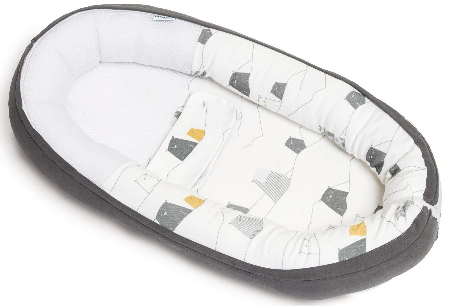 Doomoo Cocoon Bear Grey Babynest CO 03 4 Doomoo Cocoon Bear Grey Babynest CO 03 - Afbeelding 2