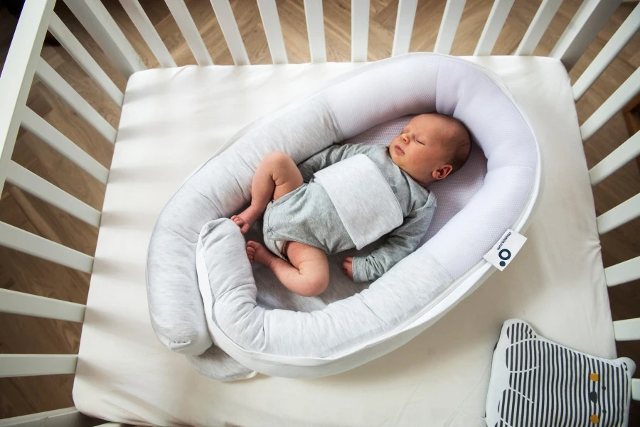 Doomoo Cocoon Chine White Babynest CO 05 4 Doomoo Cocoon Chine White Babynest CO 05 - Afbeelding 2