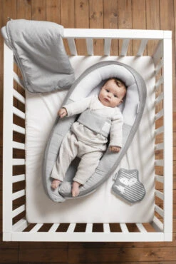 Doomoo Cocoon Classic Grey Babynest CO 07 -Goedkope Babywinkel doomoo cocoon classic grey babynest co 07 6