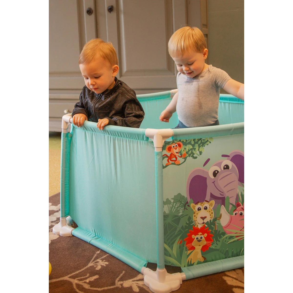 Eco Toys Jungle Turquoise Box En Ballenbak CH51012D 5 Eco Toys Jungle Turquoise Box En Ballenbak CH51012D - Afbeelding 3