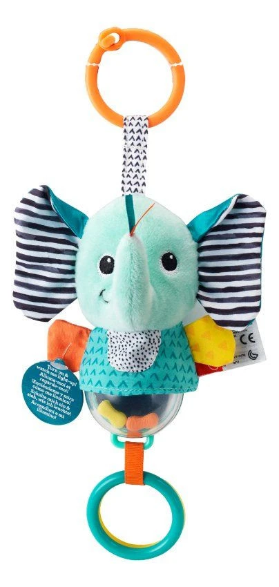 Infantino Light & Chime Elephant Buggyspeeltje BK-216318 3 Infantino Light & Chime Elephant Buggyspeeltje BK-216318