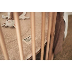 Jollein Boucle Naturel 95 Cm Rond Boxkleed 017-537-66060 -Goedkope Babywinkel jollein boucle naturel 95 cm rond boxkleed 017 537 66060 1 1