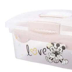 Keeeper Minnie Mouse Roze Draagbare Opbergbox Met Organizer 1220258124700 -Goedkope Babywinkel keeeper minnie mouse roze draagbare opbergbox met organizer 1220258124700 4
