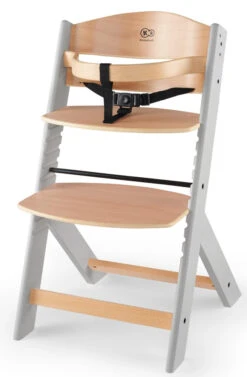 Kinderkraft Enock Grijs/Naturel Houten Meegroei Kinderstoel KKKENOCGRY0000 -Goedkope Babywinkel kinderkraft enock grijs houten kinderstoel kkkenocgry0000 2