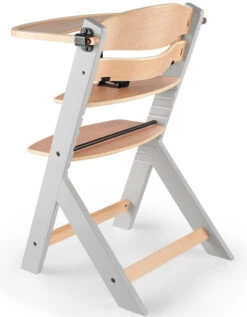 Kinderkraft Enock Grijs/Naturel Houten Meegroei Kinderstoel KKKENOCGRY0000 -Goedkope Babywinkel kinderkraft enock grijs houten kinderstoel kkkenocgry0000 5