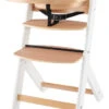 Kinderkraft Enock Wit/Naturel Houten Meegroei Kinderstoel KKKENOCWHT0000 -Goedkope Babywinkel kinderkraft enock wit houten kinderstoel kkkenocwht0000 1