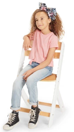 Kinderkraft Enock Wit/Naturel Houten Meegroei Kinderstoel KKKENOCWHT0000 -Goedkope Babywinkel kinderkraft enock wit houten kinderstoel kkkenocwht0000 6