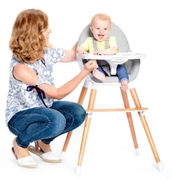 Kinderkraft Fini Grey 2-in-1 Kinderstoel KKKFINIGRY0000 -Goedkope Babywinkel kinderkraft fini black kinderstoel kkkfiniblk0000 8 1