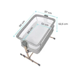 Kinderkraft Neste Air Grey-Wood Wieg Aan Bed KKLNEAIRGRY00W 19 Kinderkraft Neste Air Grey-Wood Wieg Aan Bed KKLNEAIRGRY00W -Goedkope Babywinkel kinderkraft neste air grey wood wieg aan bed kklneairgry00w .7