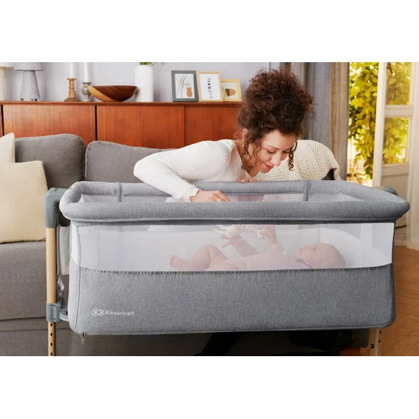 Kinderkraft Neste Air Grey-Wood Wieg Aan Bed KKLNEAIRGRY00W 12 Kinderkraft Neste Air Grey-Wood Wieg Aan Bed KKLNEAIRGRY00W - Afbeelding 10