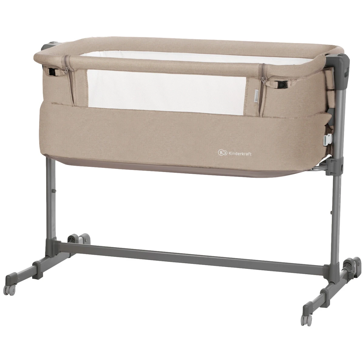 Kinderkraft Neste Up Beige Wieg Aan Bed KKLNESTBEG000N 3 Kinderkraft Neste Up Beige Wieg Aan Bed KKLNESTBEG000N
