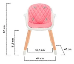 Kinderkraft Sienna Pink 2-in-1 Kinderstoel KKKSIENPNK0000 -Goedkope Babywinkel kinderkraft sienna pink kinderstoel kkksienpnk0000 9