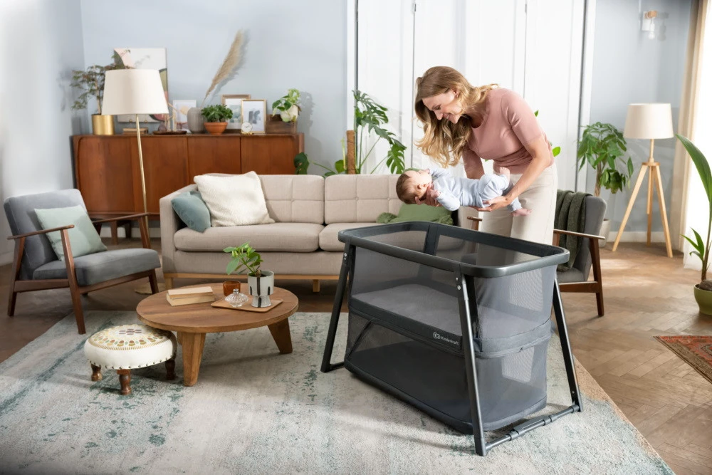 Kinderkraft Sofi+ Black 4-in-1 Wieg KLSOFIPLGRY0000 8 Kinderkraft Sofi+ Black 4-in-1 Wieg KLSOFIPLGRY0000 - Afbeelding 6