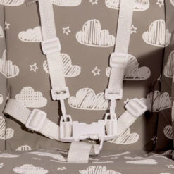 Lorelli Dulce Cool Grey Leather Kinderstoel 1010045-2325 -Goedkope Babywinkel lorelli dulce kinderstoel features 8 1