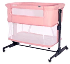 Lorelli Milano Pink 2-in-1 Wieg Aan Bed 1008044-0001 -Goedkope Babywinkel lorelli milano pink 2 in 1 wieg aan bed 1008044 0001 3