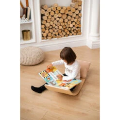 Luna Toys Beige Kussen Voor Balansbord LU-00582 -Goedkope Babywinkel luna toys beige kussen voor balansbord 1