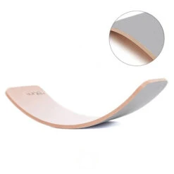 Voorkant -Goedkope Babywinkel luna toys houten balansbord met grijs vilt lu 37001 2