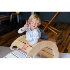 Luna Toys Naturel Houten Schommelstoel / Rocker LU-36899 -Goedkope Babywinkel luna toys naturel houten schommelstoel rocker lu 36899 4