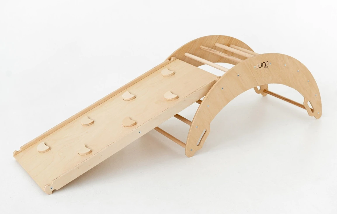 Luna Toys Roze Houten Klimboog LU-00575 9 Luna Toys Roze Houten Klimboog LU-00575 - Afbeelding 7
