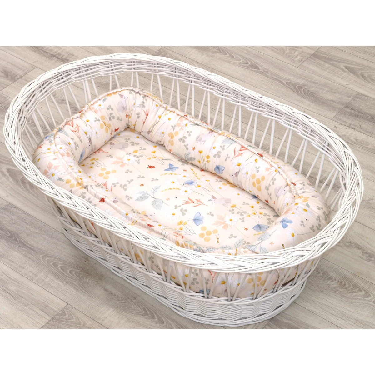 MamaLoes Amy Nature Meadow Beige Babynest 84255 5 MamaLoes Amy Nature Meadow Beige Babynest 84255 - Afbeelding 3