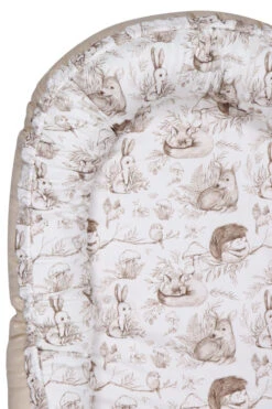 MamaLoes Bos Dieren Omkeerbaar Babynest ML020117 -Goedkope Babywinkel mamaloes bos dieren omkeerbaar babynest ml020117 3